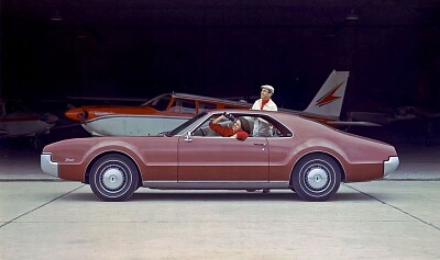 1967 Oldsmobile Toronado.