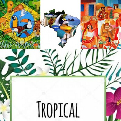 Arte + Tropical= Brasil jigsaw puzzle
