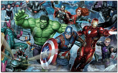 Vingadores jigsaw puzzle