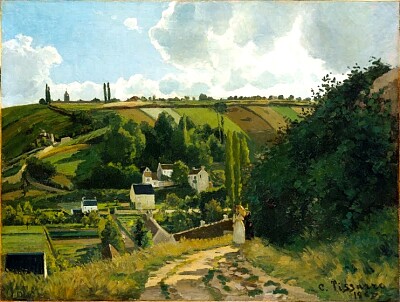 Pissarro vers Pontoise