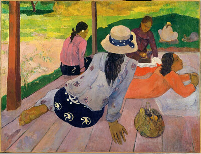 Gauguin la sieste