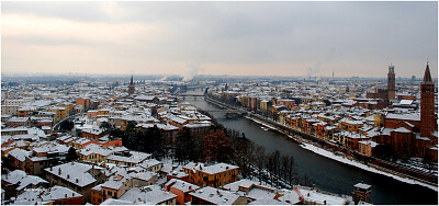 l 'inverno sta arrivando  Verona
