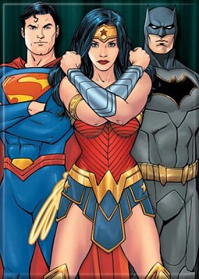 Superman, Wonder Woman, Batman