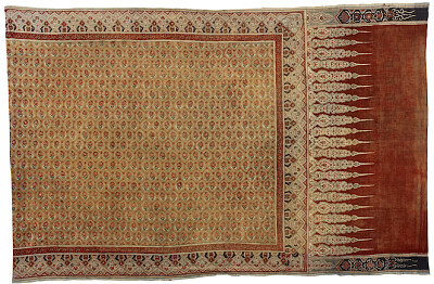 Demi-Sarong imprimÃ©, 1Ã¨re moitiÃ© du XIXÃ¨me siÃ¨cle jigsaw puzzle