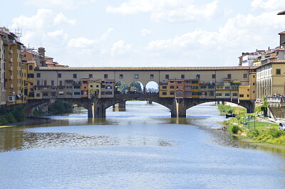 Italy, Italie, Firenze, Ponte Vecchio