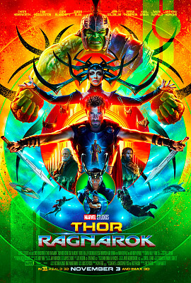 Poster Thor Ragnarok jigsaw puzzle