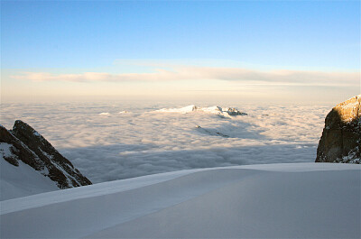 Mer de nuages PyrÃ©nÃ©es Gourette jigsaw puzzle