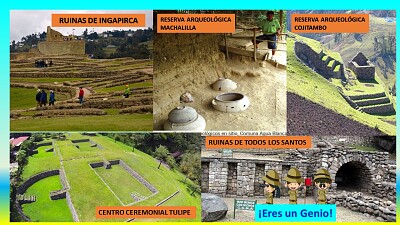פאזל של Ruta arqueolÃ³gica del Ecuador