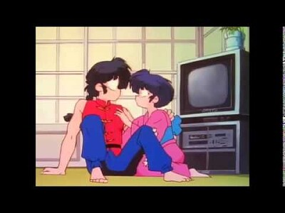 ranma y akane se abrazan y se sonrojan ranma 1/2 jigsaw puzzle