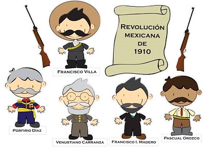 פאזל של RevoluciÃ³n mexicana