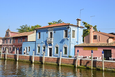 Italy, Italie, Venezia, Burano Island