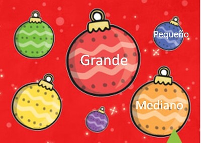 Grande, mediano, pequeÃ±o