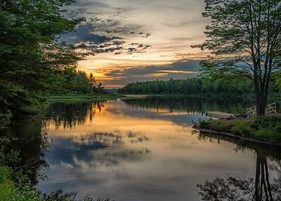 Lake in Canada jigsaw puzzle