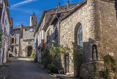 Cordes-sur-Ciel(Francia) jigsaw puzzle