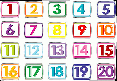 Numbers jigsaw puzzle