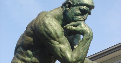 El pensado, Auguste Rodin