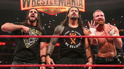 פאזל של Roman reigns, dean Ambrose, Seth Rollins