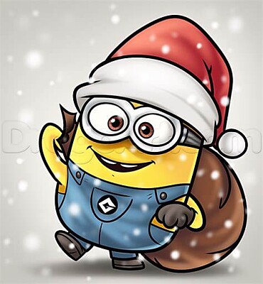 פאזל של Minion Christmas