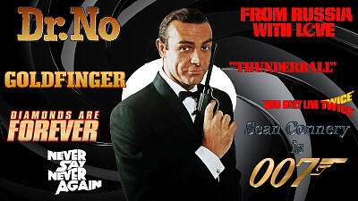 SEAN CONNERY, 007 jigsaw puzzle