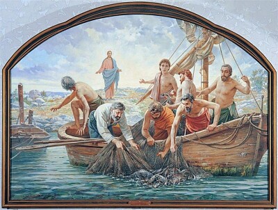 Jesus e a pesca milagrosa