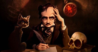 EL GATO NEGRO, POE jigsaw puzzle