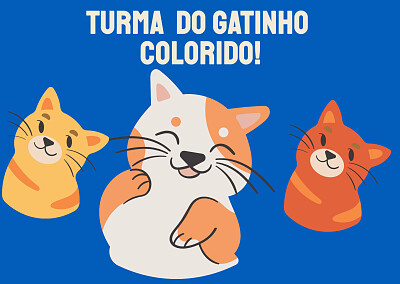 פאזל של Turma do Gatinho Colorido