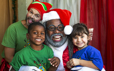 Papai noel afro jigsaw puzzle
