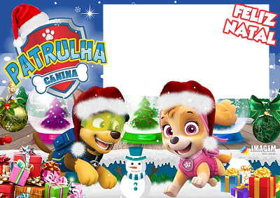 Natal Patrulha canina