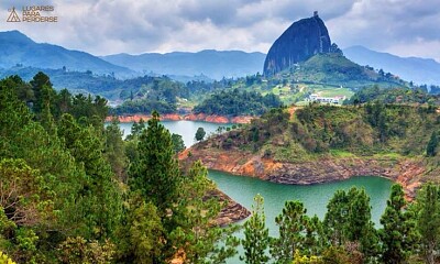 PeÃ±on de  Guatape Colombia jigsaw puzzle