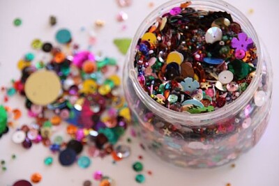 Sequins jigsaw puzzle
