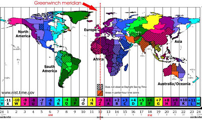 HUSO HORARIO 2Â° B jigsaw puzzle