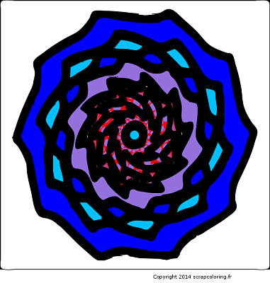 פאזל של mandala