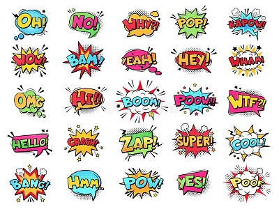 comic speech bubble jigsaw puzzle