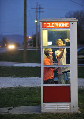 phone booth jigsaw puzzle