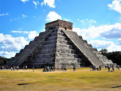 פאזל של Chichen-Itzá, Yucatán.