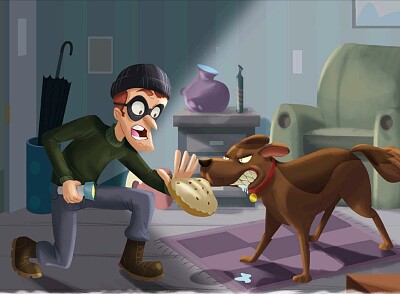 El ladrÃ³n y el perro