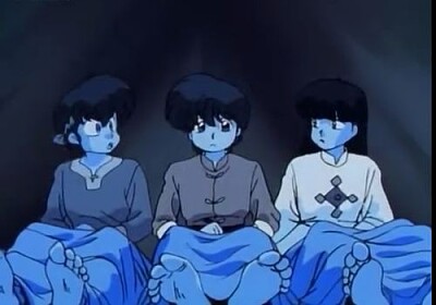 ryoga, ranma y mouse se despiertan ranma 1/2