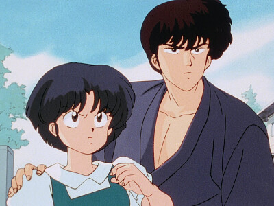 kuno toca del hombro a akane ranma 1/2