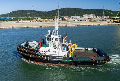 new super powerful tugboat