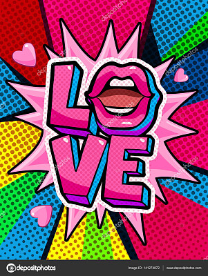 love-you abstract