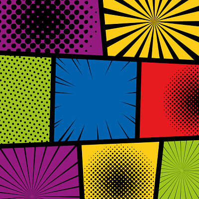 pop-art-comic abstract