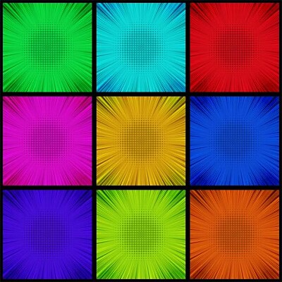 vector-pop-art abstract