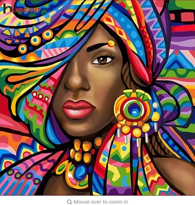 African Beauty jigsaw puzzle
