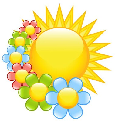 פאזל של Sun and Flowers