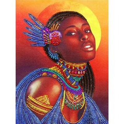 פאזל של Lovely African Lady