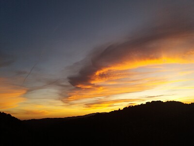 פאזל של Coucher de soleil ardÃ©chois