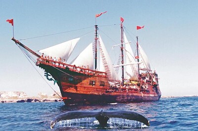 Banderas Bay pirate cruise ship
