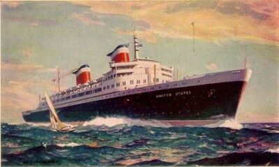 SS United States launched 1952