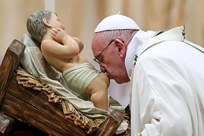Papa Francisco y el niÃ±o