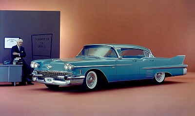 1958 Cadillac Sixty-Two Sedan de Ville promotional